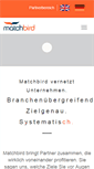 Mobile Screenshot of matchbird.com
